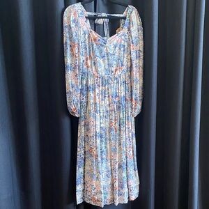 Moonriver by Anthropologie Print Women's Dress cottage dress